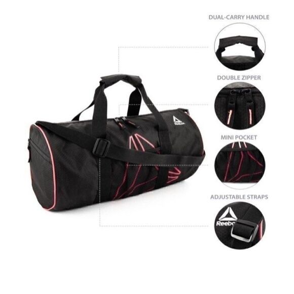 🆕 REEBOK | Pylo Small Duffle Bag - Picture 4 of 6